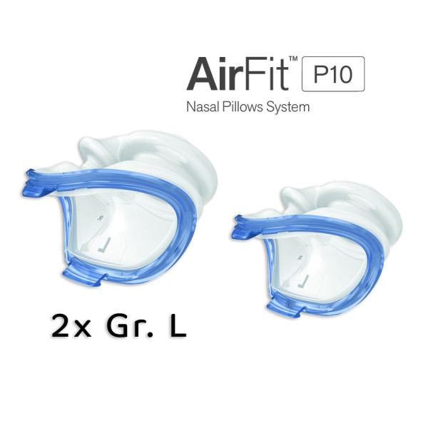 AirFit P10 Nasenpolster Kissen Gr. L doppelpack